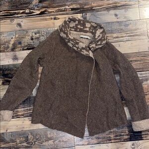 Chiaramente Italian wool blend cardigan size large